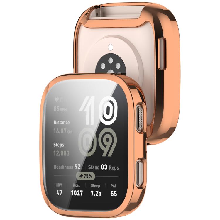 For Amazfit Bip 6 Electroplated TPU Full Coverage Watch Protective Case
