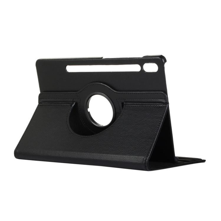 For Samsung Galaxy Tab S10 FE / S9 FE / S9 ENKAY 360 Degree Rotation Litchi Leather Smart Tablet Case