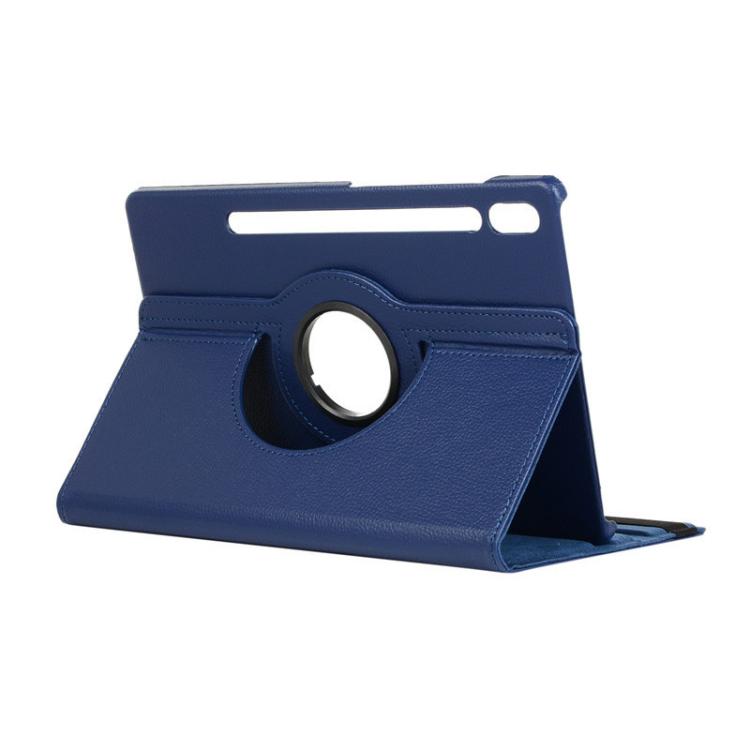 For Samsung Galaxy Tab S10 FE / S9 FE / S9 ENKAY 360 Degree Rotation Litchi Leather Smart Tablet Case