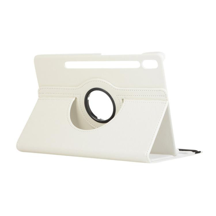For Samsung Galaxy Tab S10 FE / S9 FE / S9 ENKAY 360 Degree Rotation Litchi Leather Smart Tablet Case