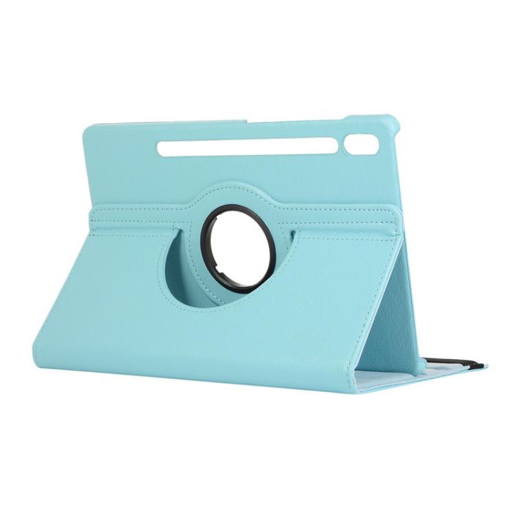For Samsung Galaxy Tab S10+ / S9 FE+ / S9+ ENKAY 360 Degree Rotation Litchi Leather Smart Tablet Case