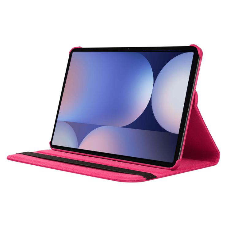 For Samsung Galaxy Tab S10+ / S9 FE+ / S9+ ENKAY 360 Degree Rotation Litchi Leather Smart Tablet Case