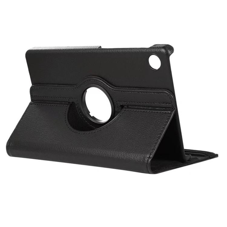 For Samsung Galaxy Tab A11+ / A9+ ENKAY 360 Degree Rotation Litchi Leather Smart Tablet Case