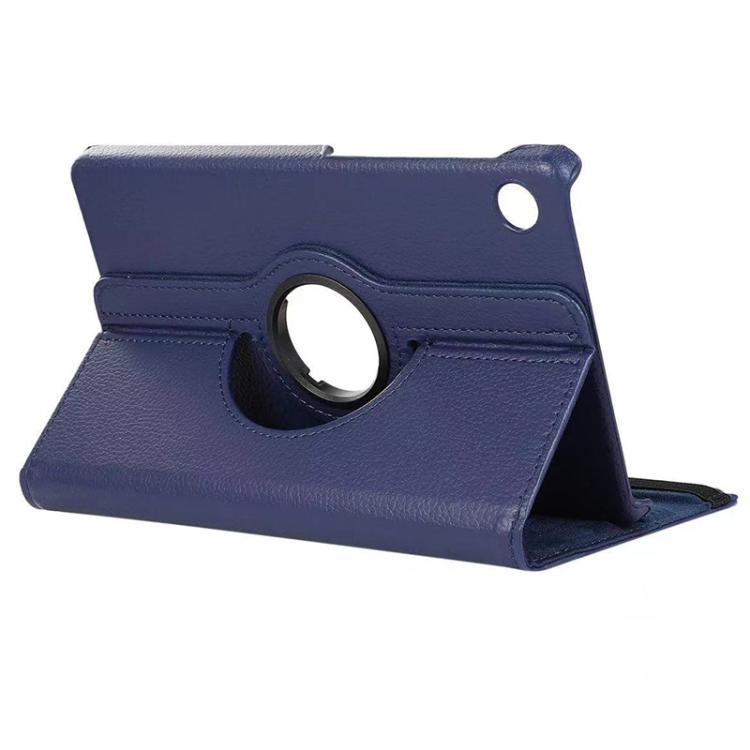 For Samsung Galaxy Tab A11+ / A9+ ENKAY 360 Degree Rotation Litchi Leather Smart Tablet Case