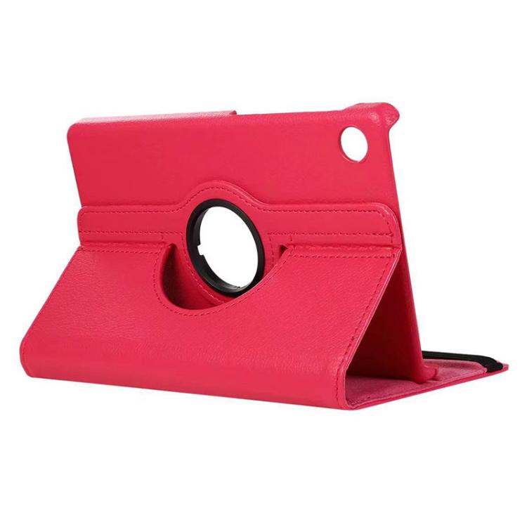 For Samsung Galaxy Tab A11+ / A9+ ENKAY 360 Degree Rotation Litchi Leather Smart Tablet Case