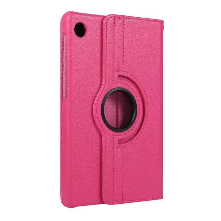 For Samsung Galaxy Tab A11+ / A9+ ENKAY 360 Degree Rotation Litchi Leather Smart Tablet Case