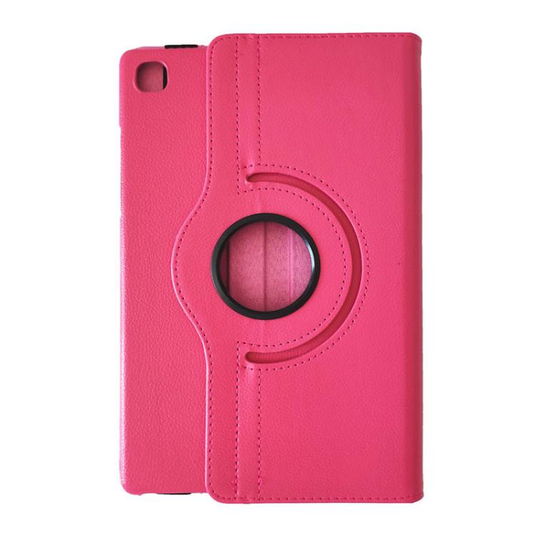For Samsung Galaxy Tab A7 Lite 8.7 ENKAY 360 Degree Rotation Litchi Leather Smart Tablet Case
