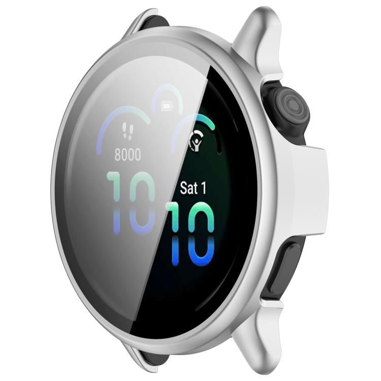 For Garmin Vivoactive 6 Tempered Film Integrated PC Watch Protective Case