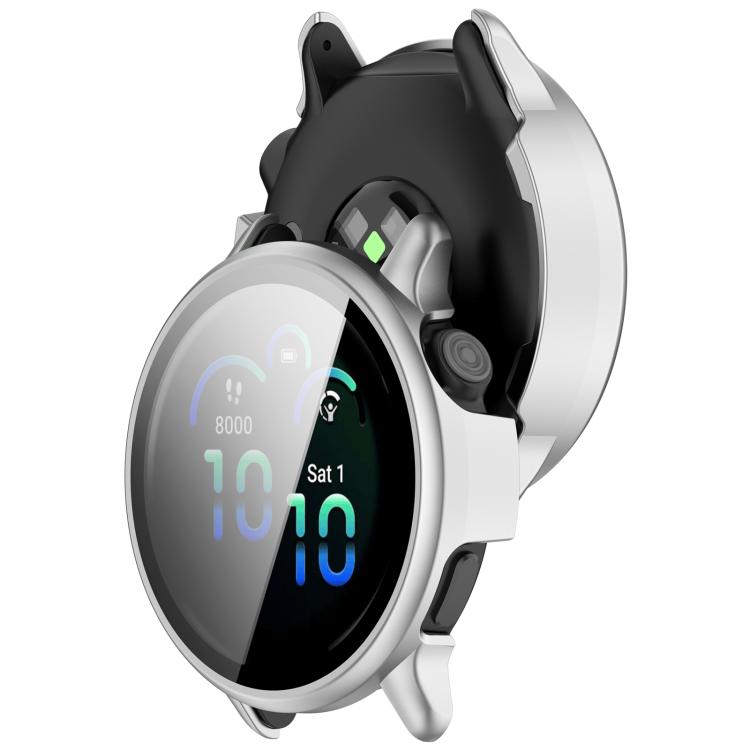 For Garmin Vivoactive 6 Tempered Film Integrated PC Watch Protective Case