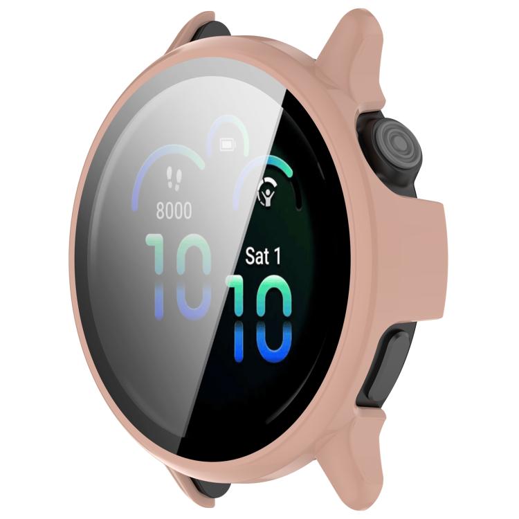 For Garmin Vivoactive 6 Tempered Film Integrated PC Watch Protective Case