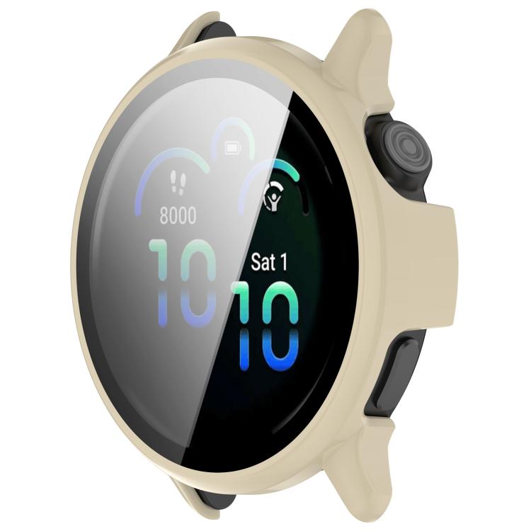 For Garmin Vivoactive 6 Tempered Film Integrated PC Watch Protective Case