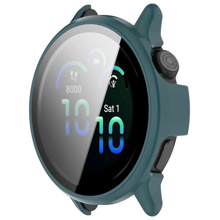 For Garmin Vivoactive 6 Tempered Film Integrated PC Watch Protective Case