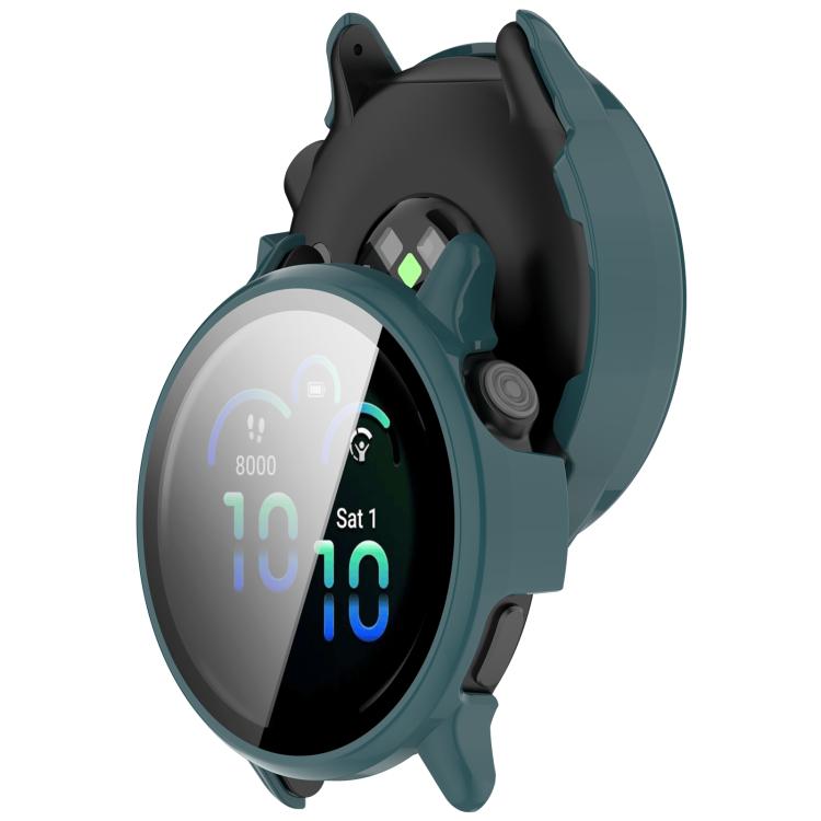 For Garmin Vivoactive 6 Tempered Film Integrated PC Watch Protective Case