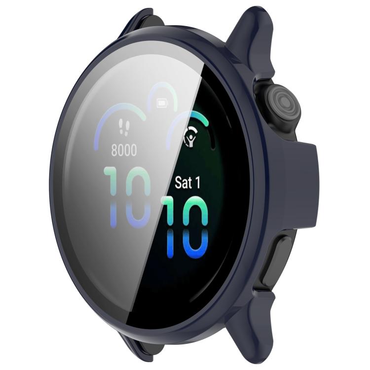 For Garmin Vivoactive 6 Tempered Film Integrated PC Watch Protective Case
