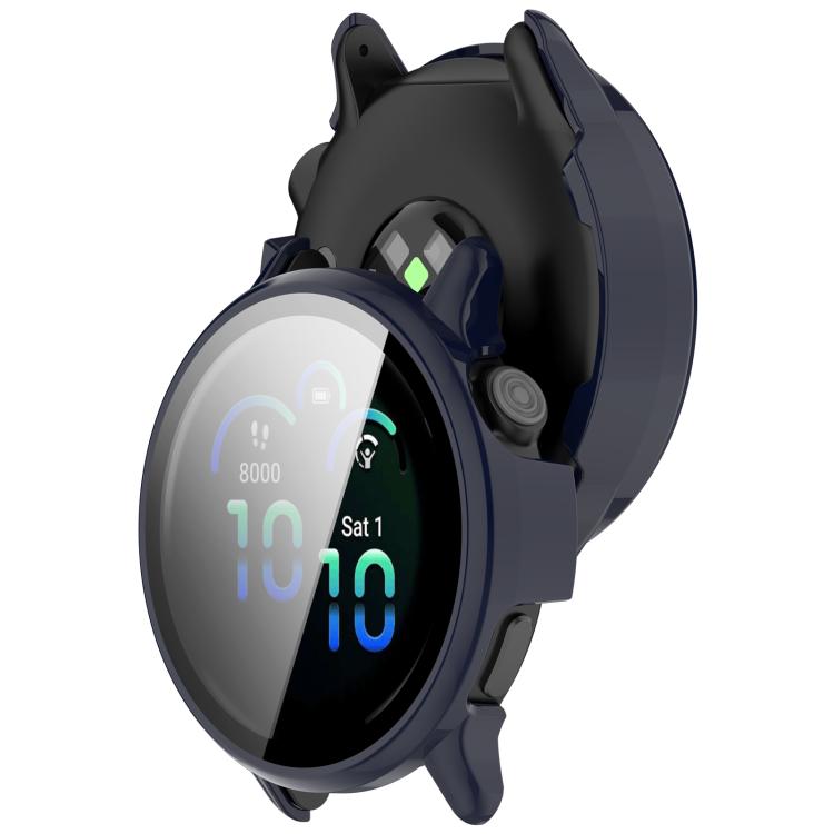 For Garmin Vivoactive 6 Tempered Film Integrated PC Watch Protective Case