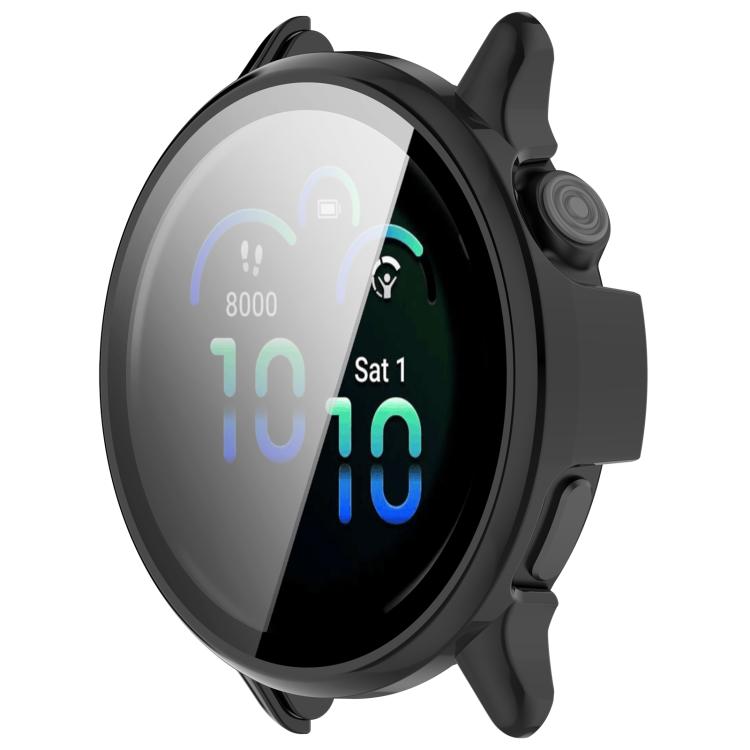 For Garmin Vivoactive 6 Tempered Film Integrated PC Watch Protective Case