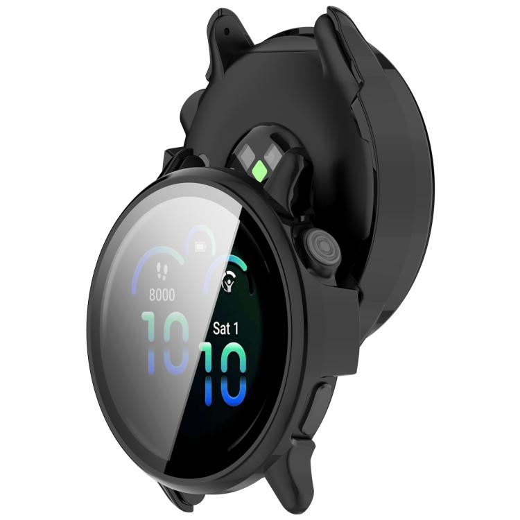 For Garmin Vivoactive 6 Tempered Film Integrated PC Watch Protective Case