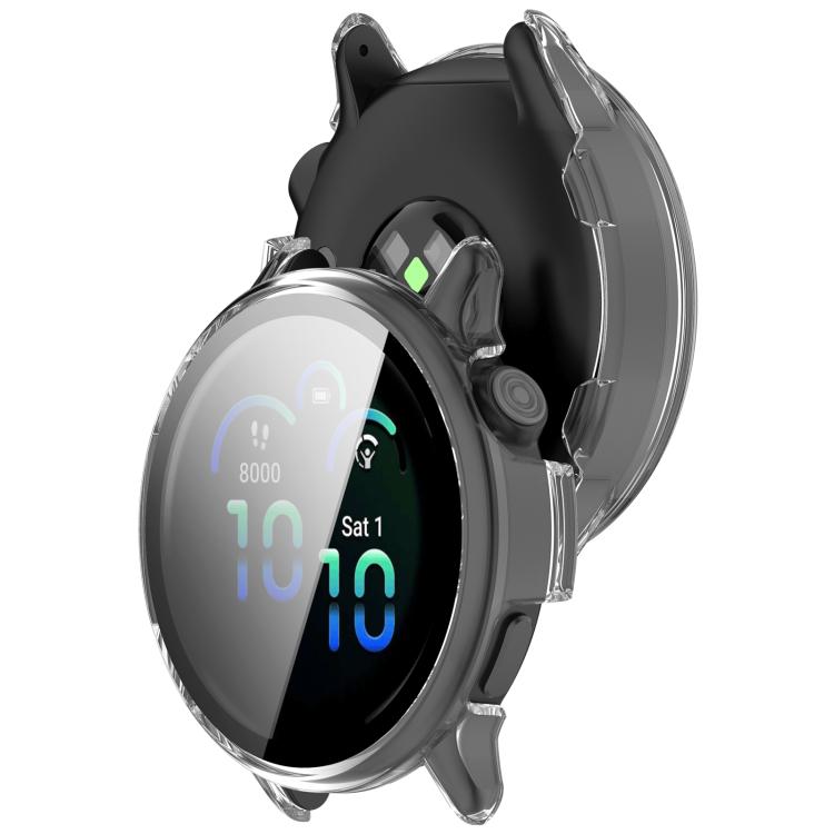 For Garmin Vivoactive 6 Tempered Film Integrated PC Watch Protective Case