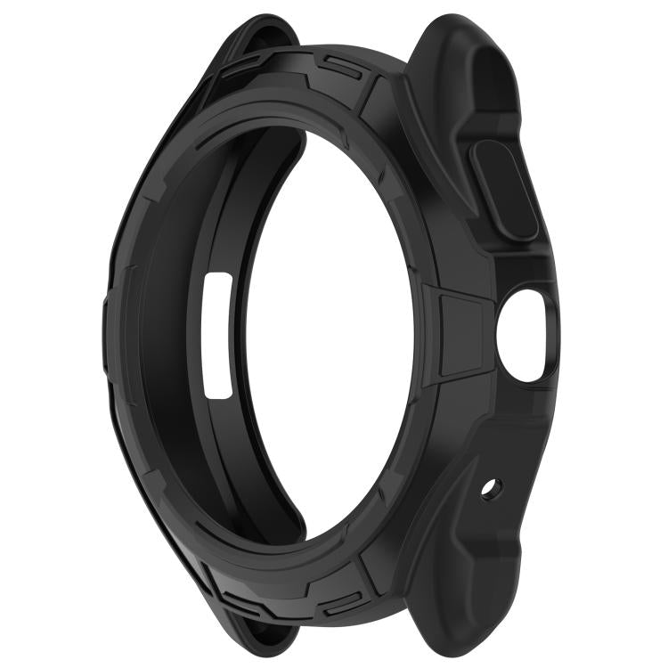 For Ticwatch Pro 5 Enduro Armored TPU Half Coverage Hollow Watch Protective Case
