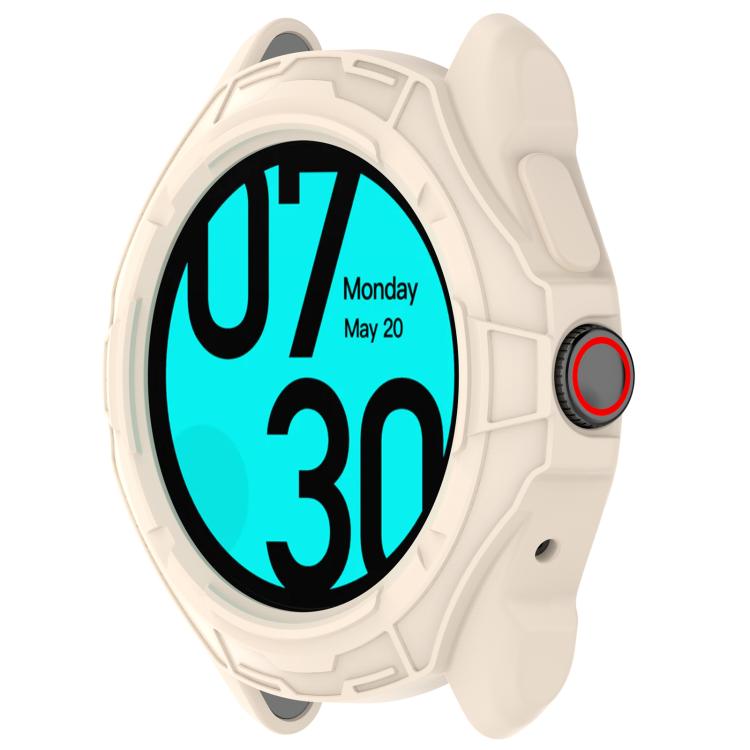 For Ticwatch Pro 5 Enduro Armored TPU Half Coverage Hollow Watch Protective Case