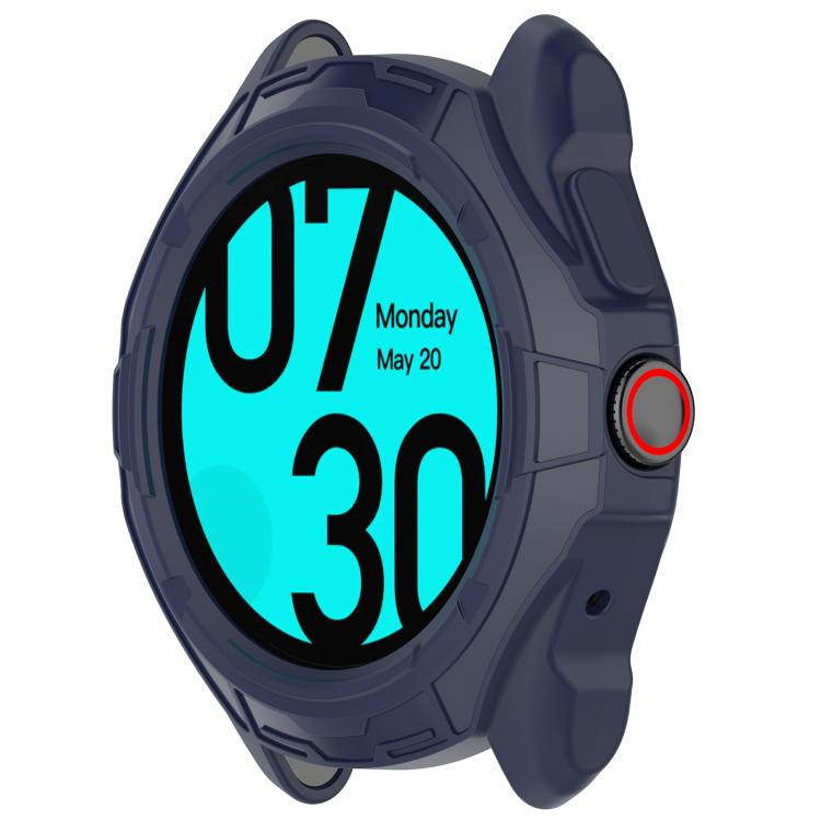 For Ticwatch Pro 5 Enduro Armored TPU Half Coverage Hollow Watch Protective Case