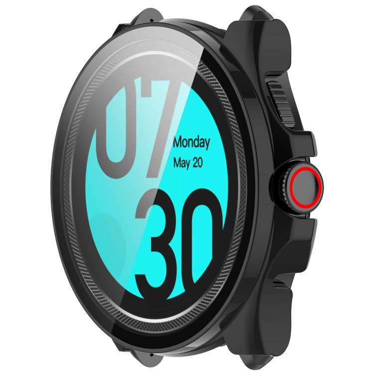 For Ticwatch Pro 5 Enduro Tempered Film Integrated PC Watch Protective Case