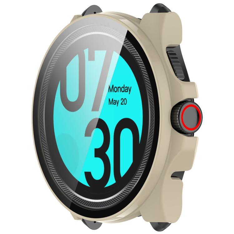 For Ticwatch Pro 5 Enduro Tempered Film Integrated PC Watch Protective Case