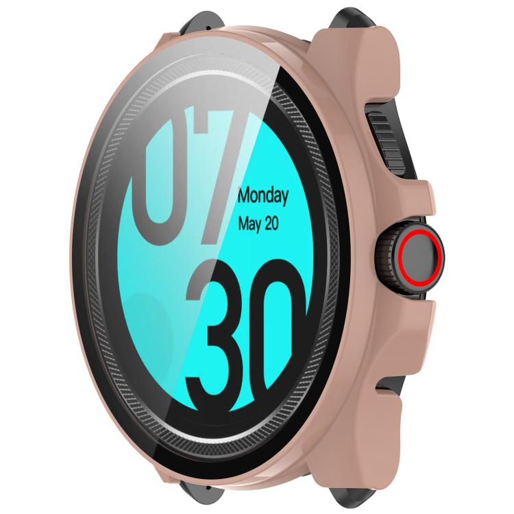 For Ticwatch Pro 5 Enduro Tempered Film Integrated PC Watch Protective Case