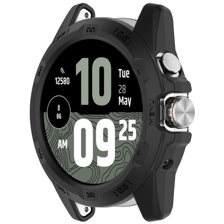 For Ticwatch Atlas Armored TPU Half Coverage Hollow Watch Protective Case