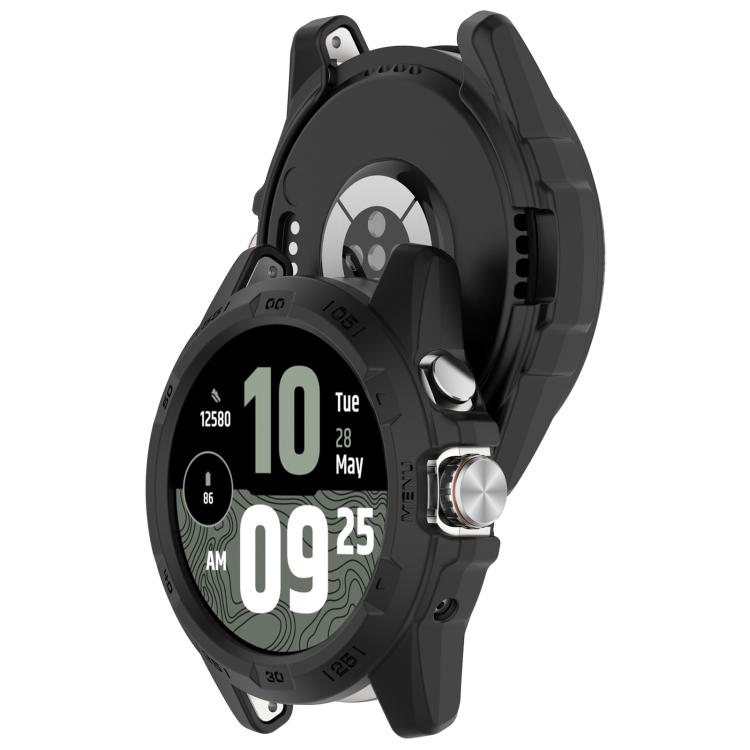 For Ticwatch Atlas Armored TPU Half Coverage Hollow Watch Protective Case