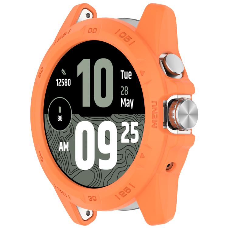 For Ticwatch Atlas Armored TPU Half Coverage Hollow Watch Protective Case
