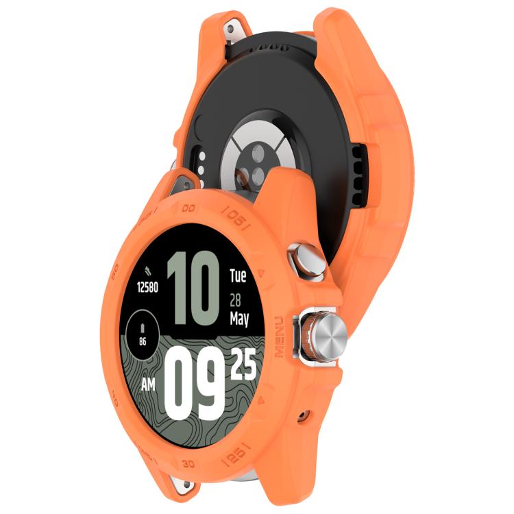 For Ticwatch Atlas Armored TPU Half Coverage Hollow Watch Protective Case
