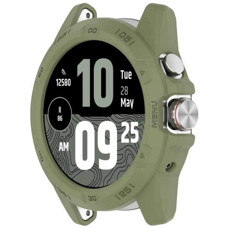 For Ticwatch Atlas Armored TPU Half Coverage Hollow Watch Protective Case