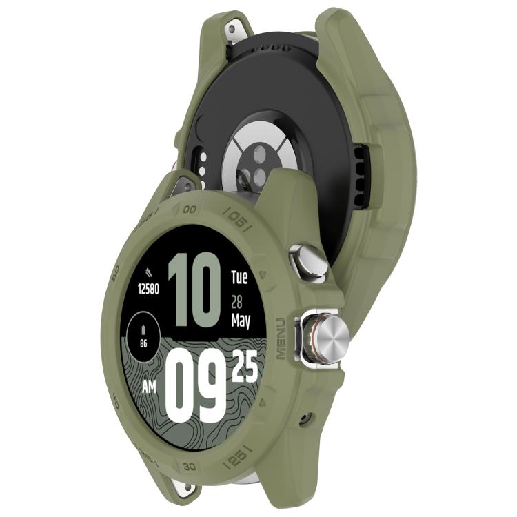 For Ticwatch Atlas Armored TPU Half Coverage Hollow Watch Protective Case