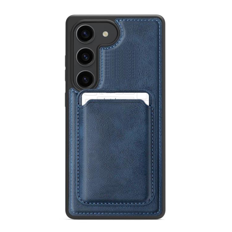 For Samsung Galaxy S23 5G Pindun MagSafe Card Slot Leather Back Phone Case
