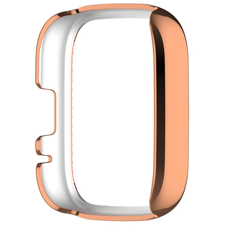 For Redmi Watch 3 / Watch 3 Lite Single Row Diamond Half Coverage Hollow PC Watch Protective Case