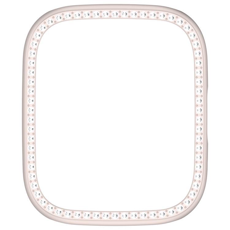 For Redmi Watch 3 / Watch 3 Lite Single Row Diamond Half Coverage Hollow PC Watch Protective Case