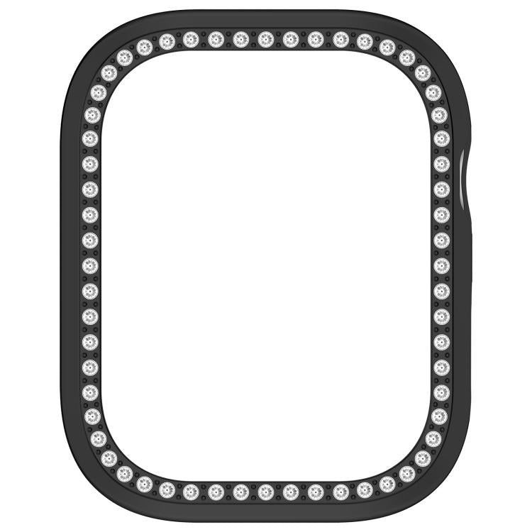 For Huawei Watch D2 Single Row Diamond Half Coverage Hollow PC Watch Protective Case