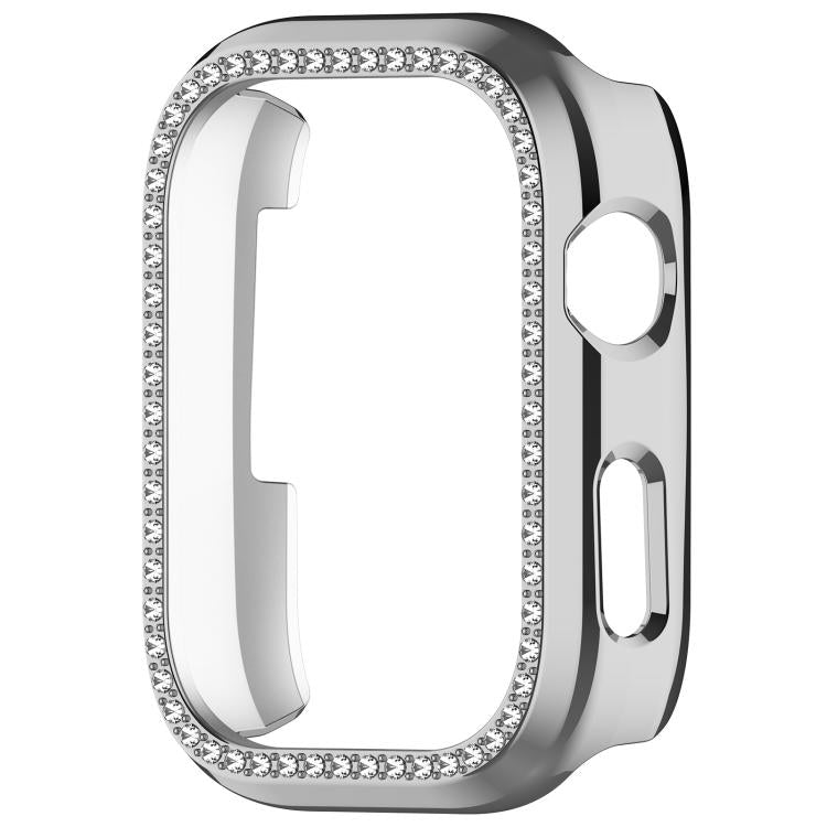 For Huawei Watch D2 Single Row Diamond Half Coverage Hollow PC Watch Protective Case