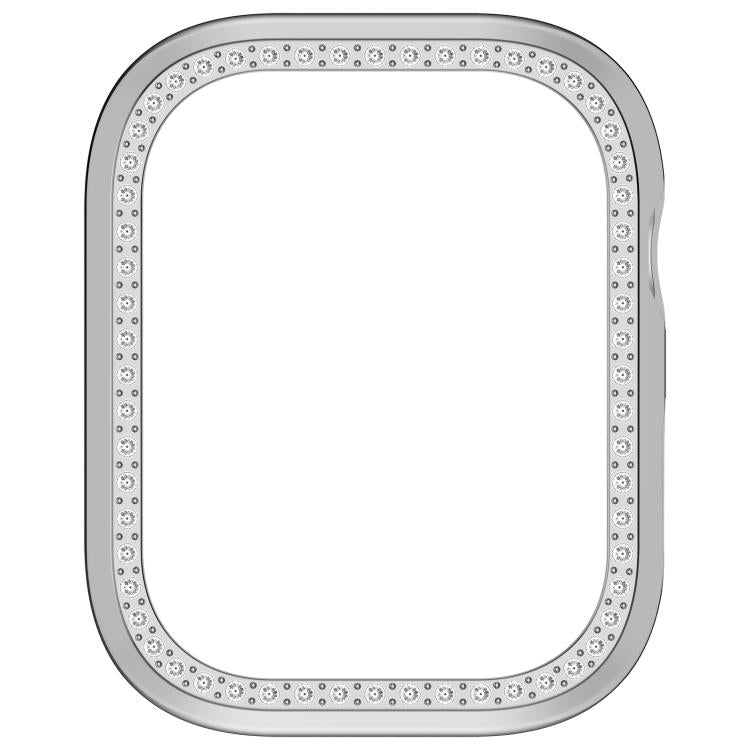 For Huawei Watch D2 Single Row Diamond Half Coverage Hollow PC Watch Protective Case