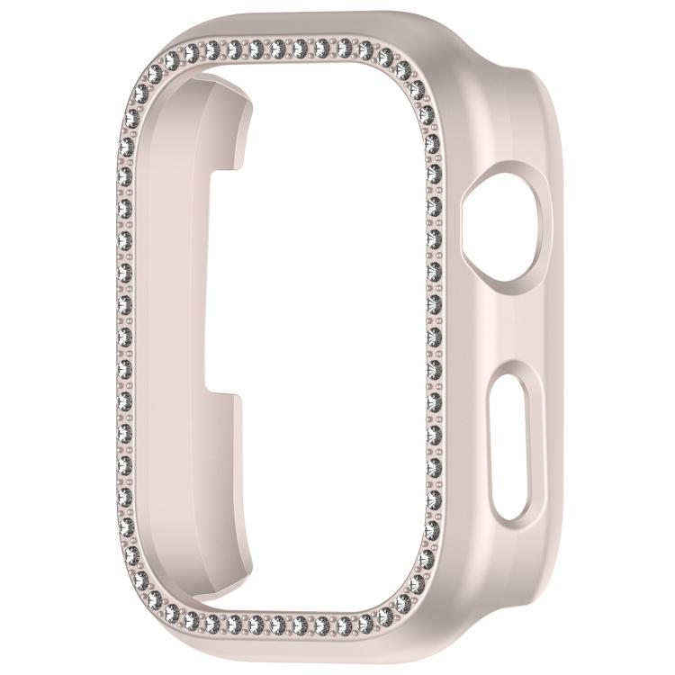 For Huawei Watch D2 Single Row Diamond Half Coverage Hollow PC Watch Protective Case