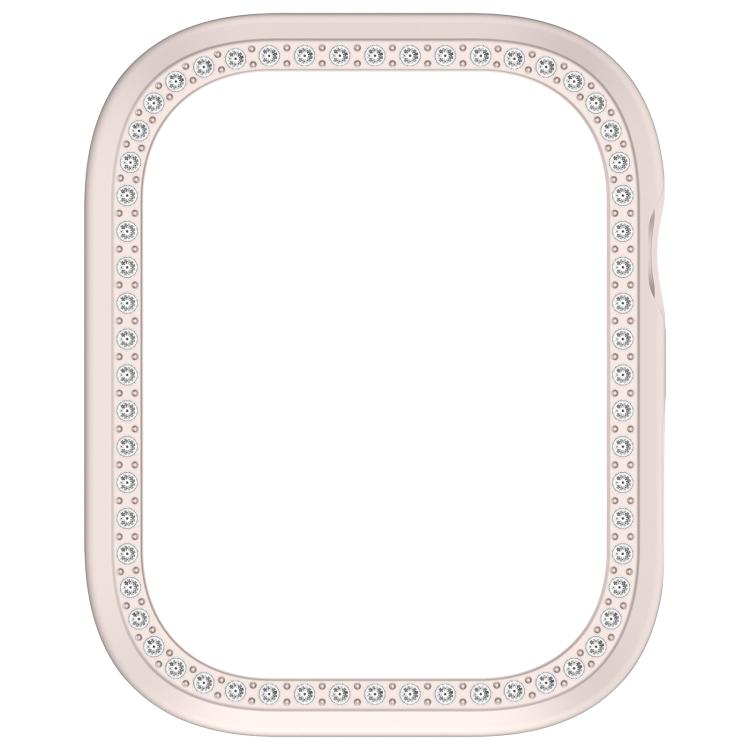 For Huawei Watch D2 Single Row Diamond Half Coverage Hollow PC Watch Protective Case
