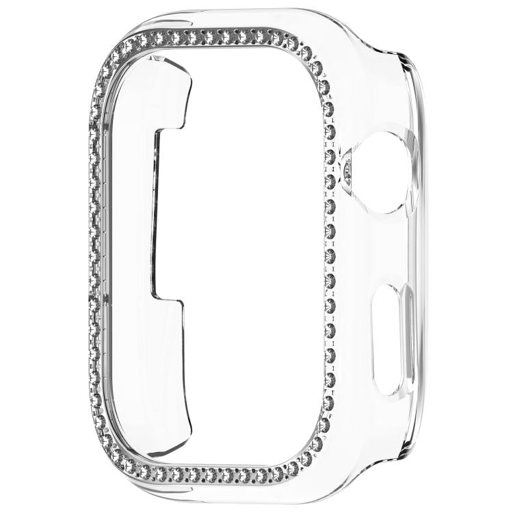 For Huawei Watch D2 Single Row Diamond Half Coverage Hollow PC Watch Protective Case