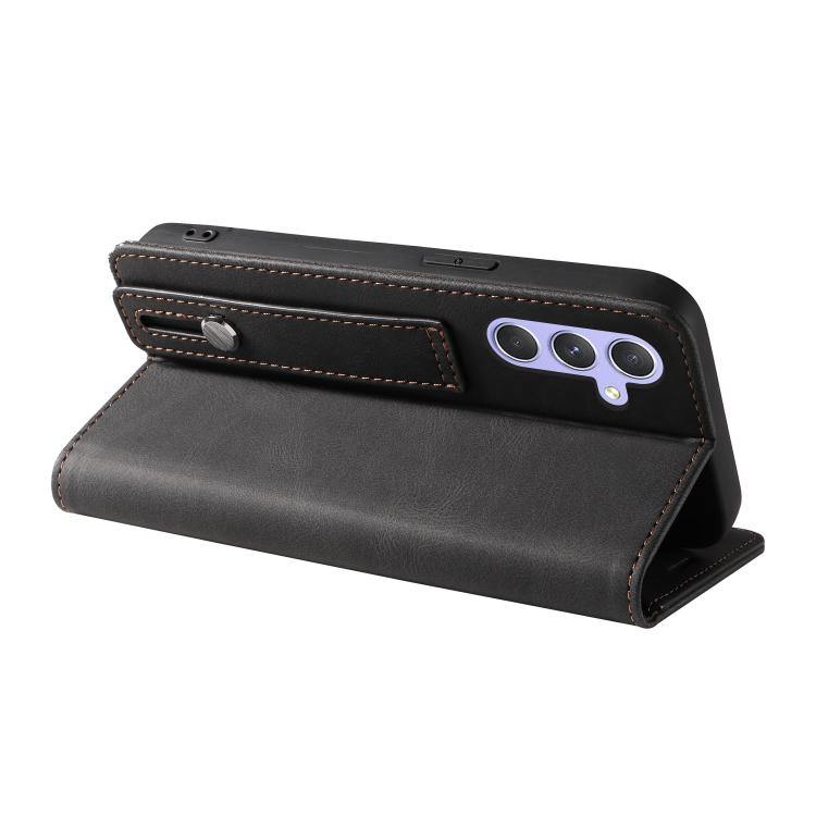 For Samsung Galaxy A54 5G Wristband Magnetic Leather Phone Case