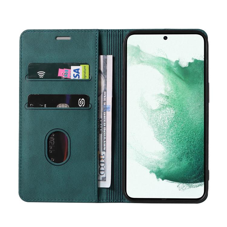 For Samsung Galaxy S23 5G Wristband Magnetic Leather Phone Case