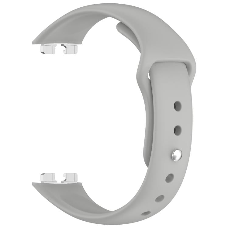 For Huewei Band 10 / 9 / 8 Reverse Buckle Glossy Silicone Watch Band