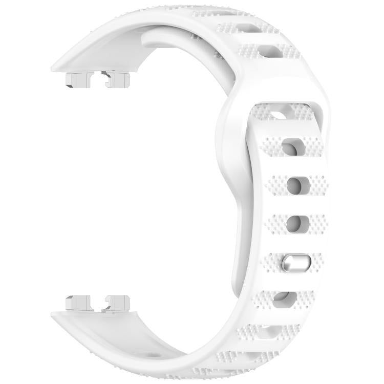 For Huawei Band 10 / 9 / 8 Dot Reverse Buckle Silicone Watch Band