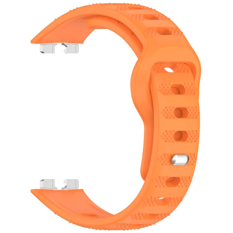 For Huawei Band 10 / 9 / 8 Dot Reverse Buckle Silicone Watch Band