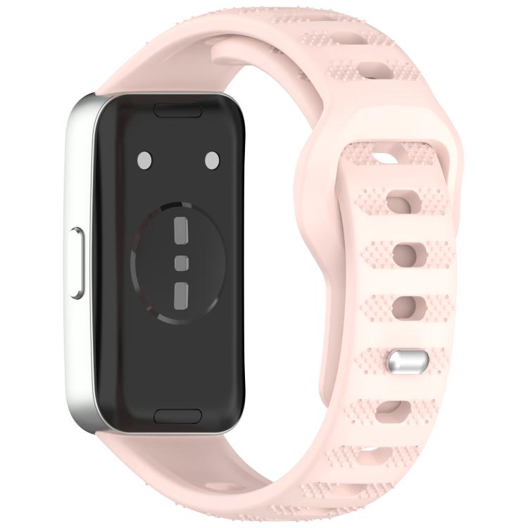 For Huawei Band 10 / 9 / 8 Dot Reverse Buckle Silicone Watch Band