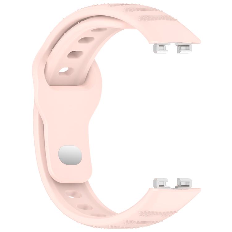 For Huawei Band 10 / 9 / 8 Dot Reverse Buckle Silicone Watch Band